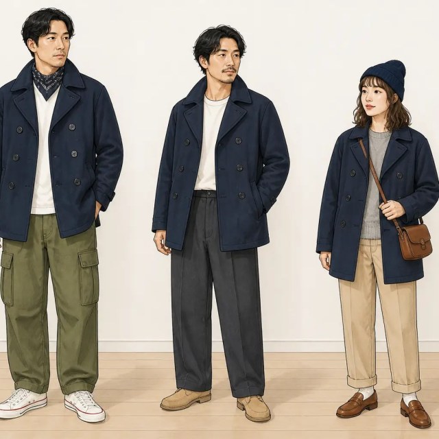 古着通販 XL☆古着 ギャップ GAP 長袖 ウール ジャケット ピーコート