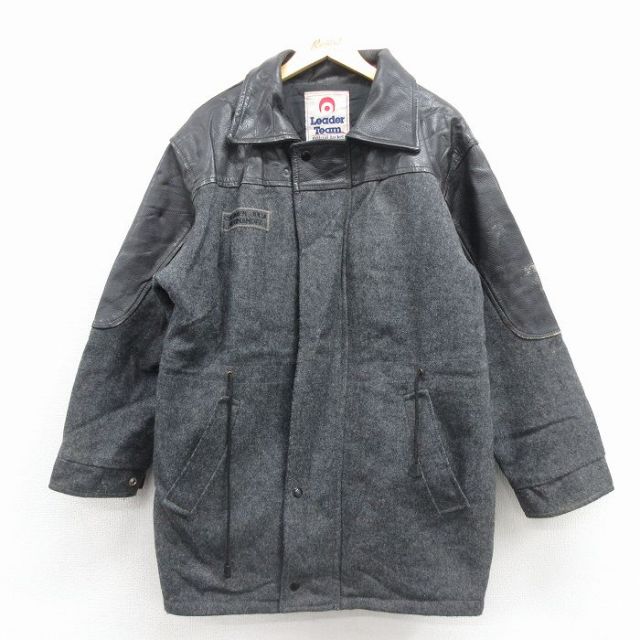 【20%OFF】グレー霜降り ウールジャケット L | 古着
