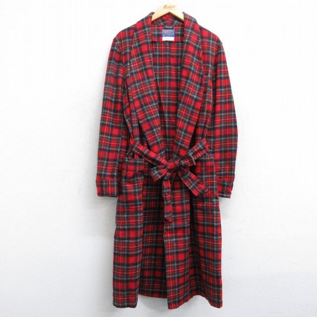 【20%OFF】ペンドルトン 80s ガウン タータンチェック レッド XL | 古着