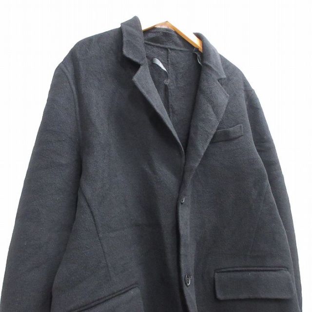 古着通販 L☆古着 ダナキャランニューヨーク DKNY 長袖 ウール コート