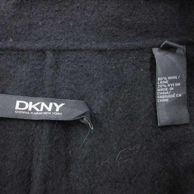 古着通販 L☆古着 ダナキャランニューヨーク DKNY 長袖 ウール コート