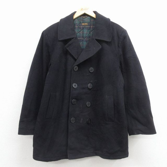 未使用級美品✨　ブルックスブラザーズ　ピーコート　ブラック　黒　XL ウール 古着通販 XL☆古着 ブルックスブラザーズ 長袖 ブランド ウール