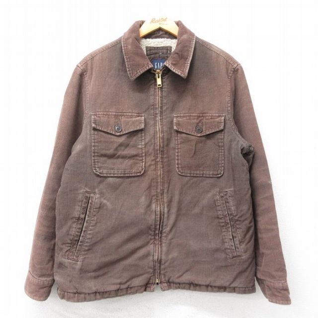 古着通販 L☆古着 ギャップ GAP 長袖 コーデュロイ ジャケット メンズ 古着通販 L☆古着 ギャップ GAP 長袖 コーデュロイ ジャケット メンズ