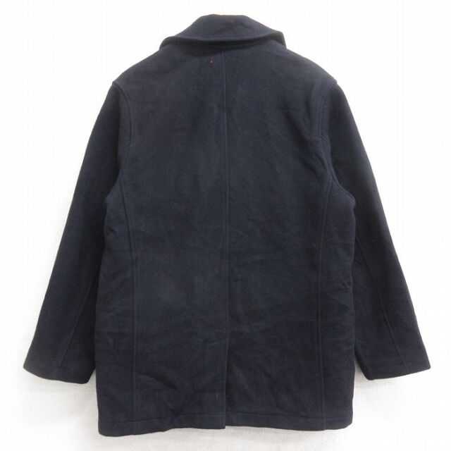 古着通販 L☆古着 ギャップ GAP 長袖 ウール Pコート ピーコート