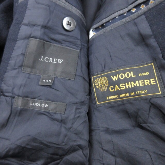 古着通販 L☆古着 J.CREW 長袖 メンズ コート ロング丈 イタリア製