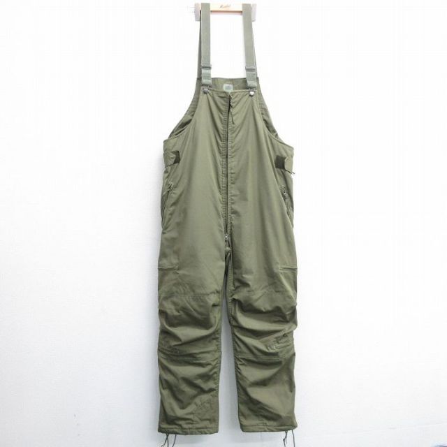 W47★古着 ミリタリー オーバーオール メンズ 90年代 90s 大きいサイズ USA製 緑系 グリーン 25feb19 中古 ボトムス