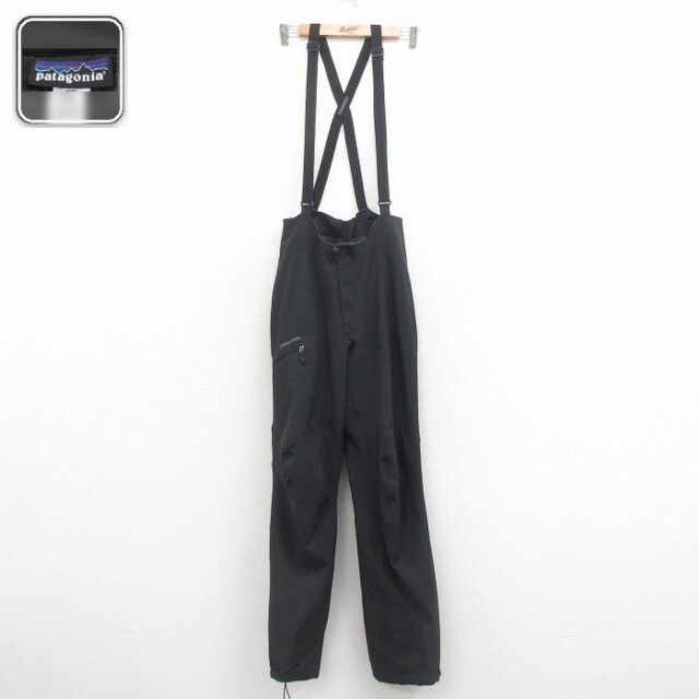 【50%OFF】パタゴニア オーバーオール 内側フリース ブラック W31 | 古着
