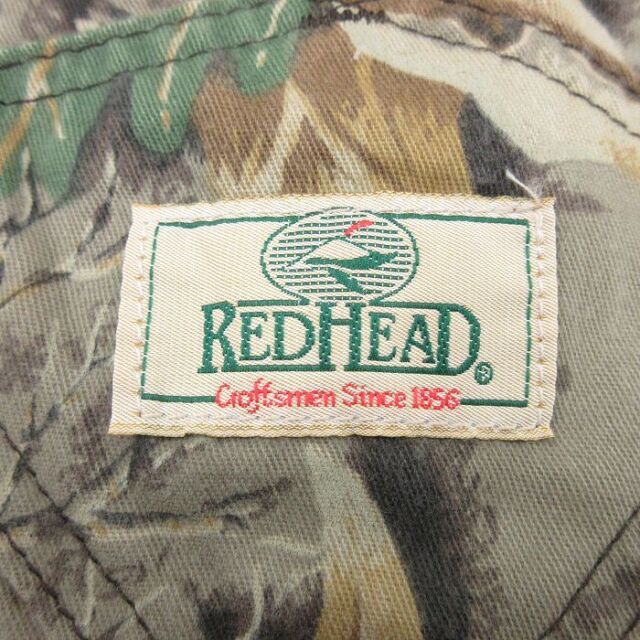 RED HEAD オーバーオール USA製 3XL ビッグサイズ ダック地 古着 古着通販 W40☆古着 レッドヘッド ハンティング オーバーオール メンズ