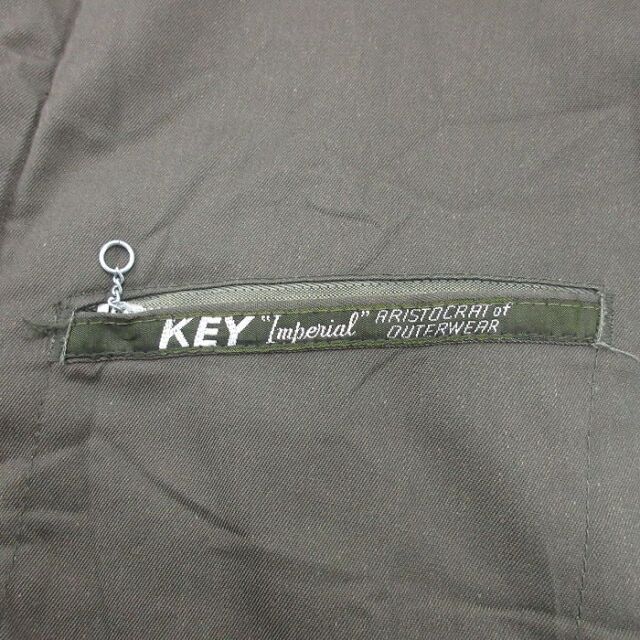古着通販 W43☆古着 キー KEY 長袖 ビンテージ ツナギ メンズ 70年代