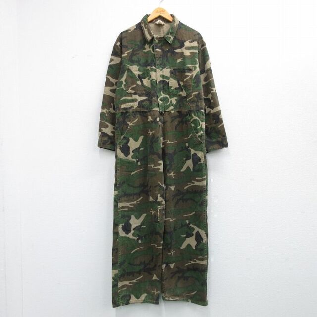 【20%OFF】ハンティングパンツ 80s ウッドランドカモ グリーン W43 | 古着