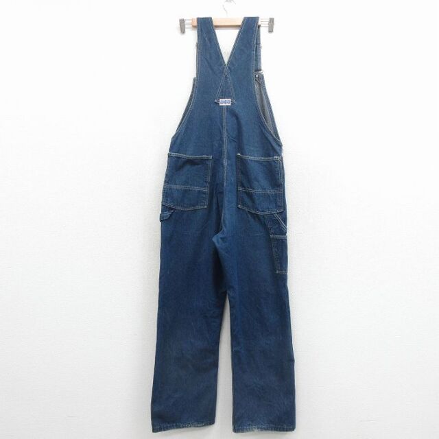 古着通販 W36☆古着 ビッグスミス オーバーオール メンズ 90年代 90s