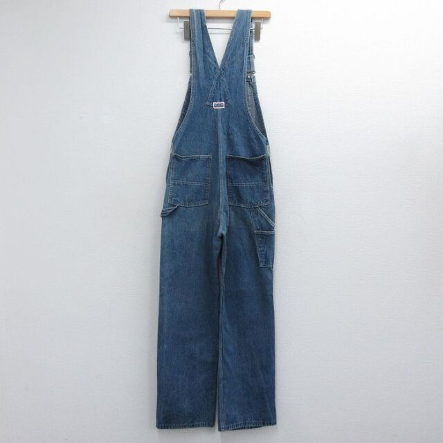 古着通販 W30☆古着 ビッグスミス オーバーオール メンズ 90年代 90s
