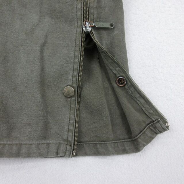 古着通販 W37☆古着 長袖 ミリタリー ツナギ メンズ 70年代 70s ドイツ