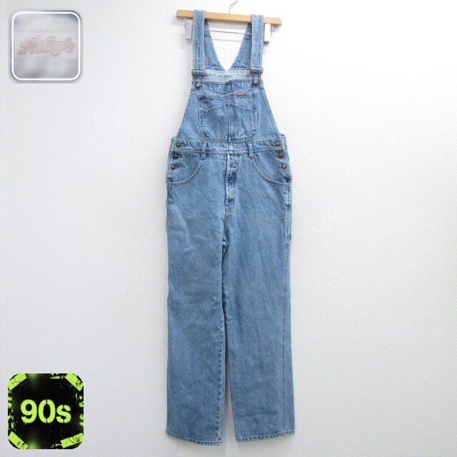 HOKO'S 90s オーバーオール ネイビー メンズ実寸W31 | 古着