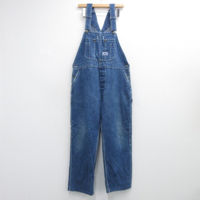 古着通販 W37☆古着 ビッグスミス BIG SMITH オーバーオール メンズ 90