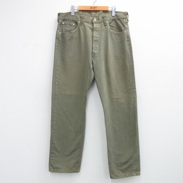 古着通販 W39☆古着 ジーンズ リーバイス Levis 501 メンズ コットン