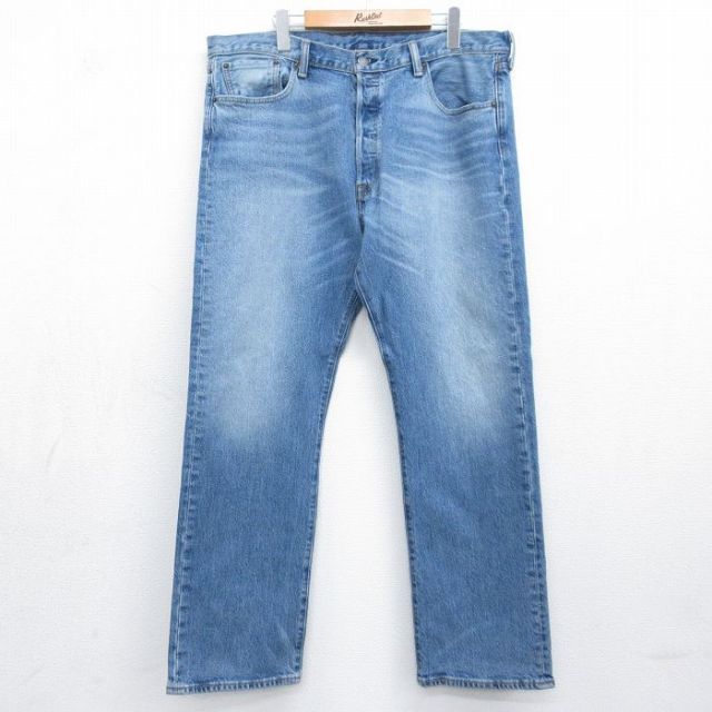 古着通販 W34☆古着 ジーンズ Levis リーバイス 501 メンズ ヒゲ