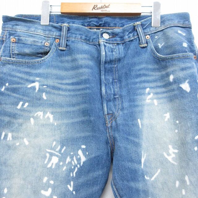 古着通販 W36☆古着 ジーンズ Levis リーバイス 501 メンズ ヒゲ