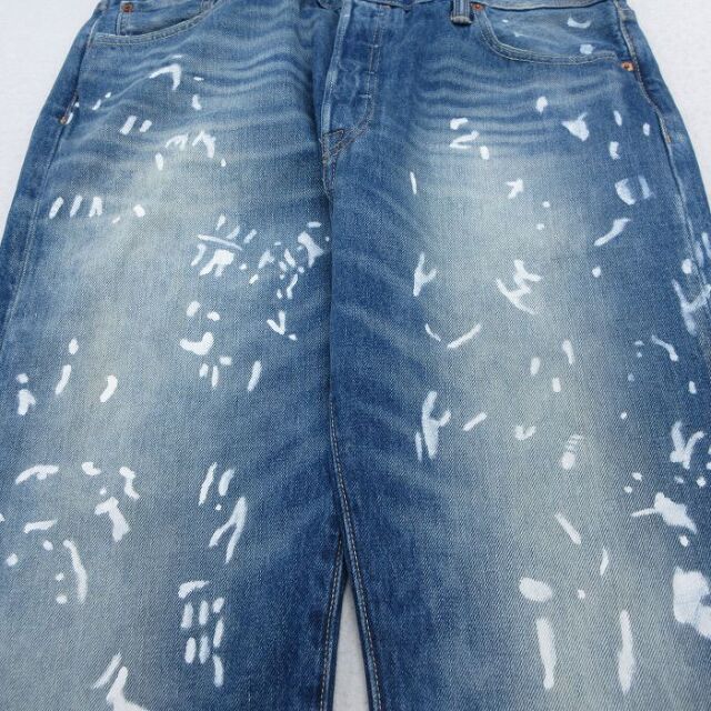 古着通販 W36☆古着 ジーンズ Levis リーバイス 501 メンズ ヒゲ