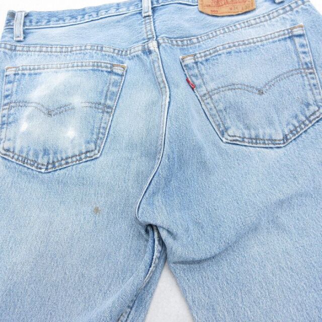 古着通販 W34☆古着 ジーンズ Levis リーバイス 501 メンズ 90年代 90s