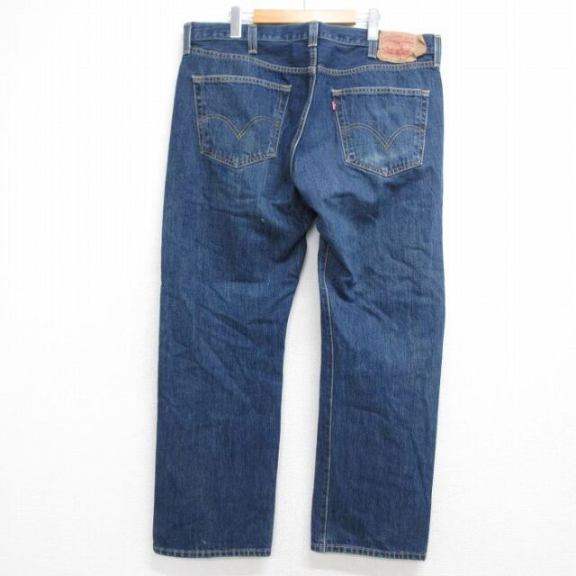 古着通販 W40☆古着 ジーンズ リーバイス Levis 501 メンズ ヒゲ