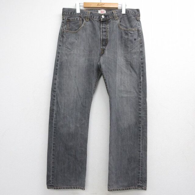 古着通販 W39☆古着 ジーンズ リーバイス Levis 501 メンズ コットン