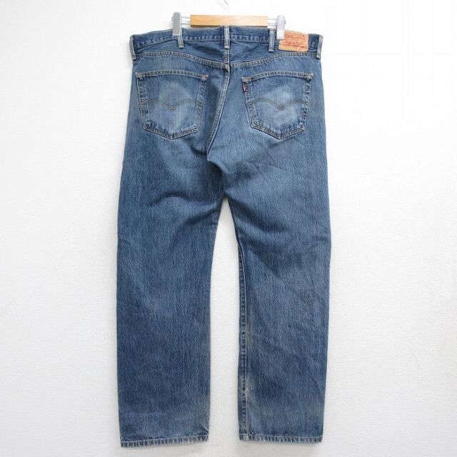 古着通販 W40☆古着 ジーンズ リーバイス Levis 501 メンズ ヒゲ