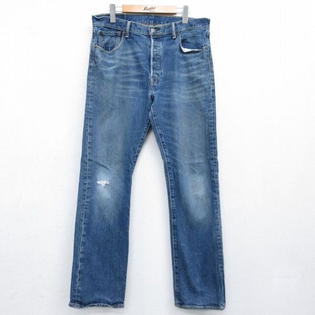 古着通販 W35☆古着 ジーンズ Levis リーバイス 501 メンズ コットン