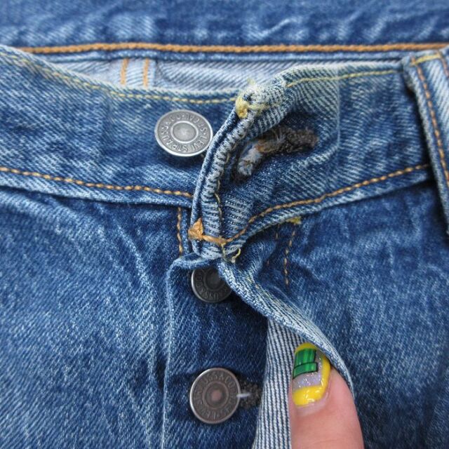古着通販 W34☆古着 リーバイス Levis 501 ジーンズ メンズ ヒゲ