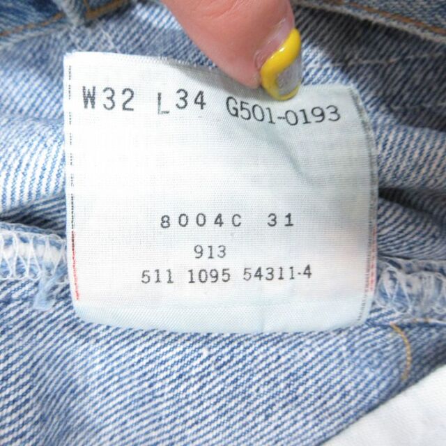 古着通販 W30☆古着 ジーンズ Levis リーバイス 501 メンズ 90年代 90s