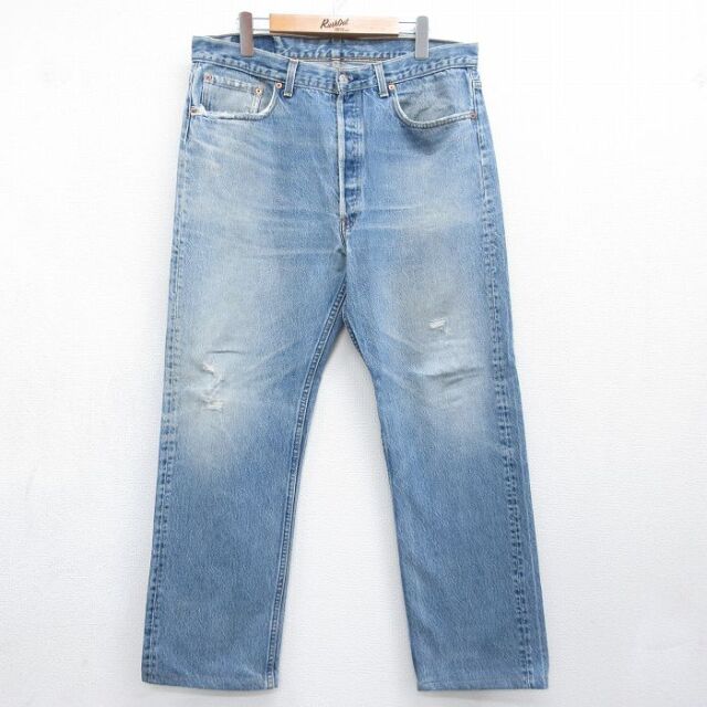 古着通販 W32☆古着 ジーンズ Levis リーバイス 501 メンズ 90年代 90s