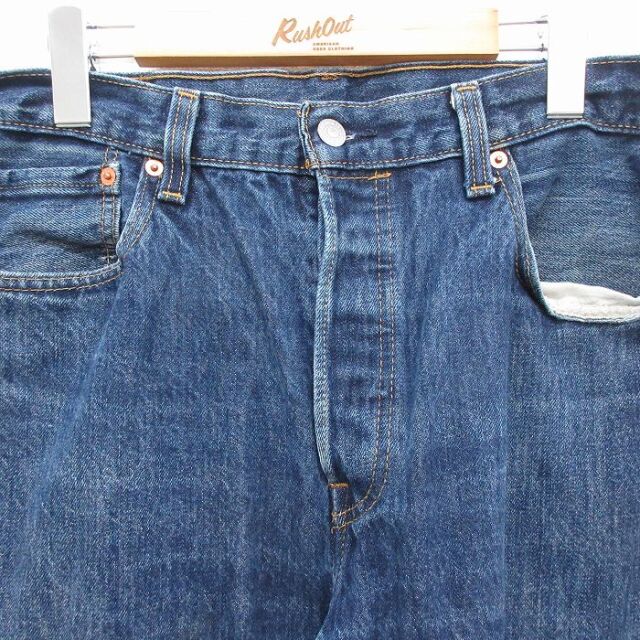 古着通販 W34☆古着 ジーンズ Levis リーバイス 501 メンズ ヒゲ