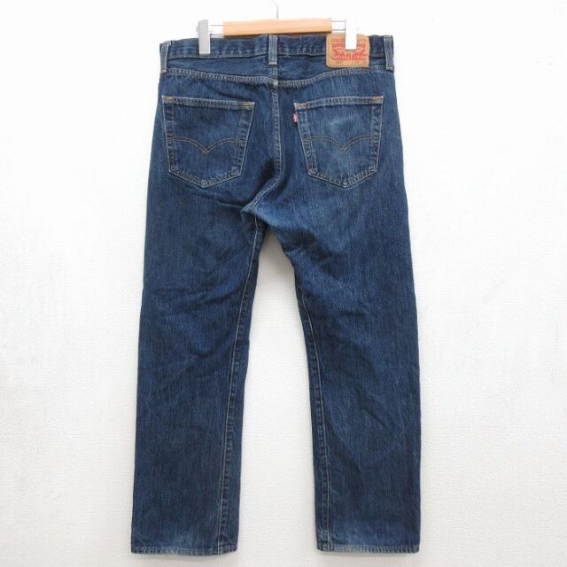 古着通販 W34☆古着 ジーンズ Levis リーバイス 501 メンズ ヒゲ
