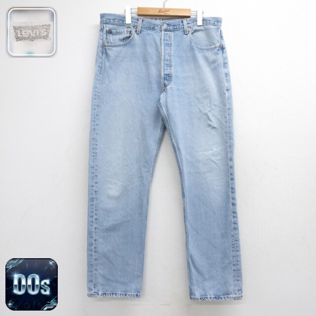 リーバイス501 00s ジーンズ ネイビー 実寸W38 | 古着