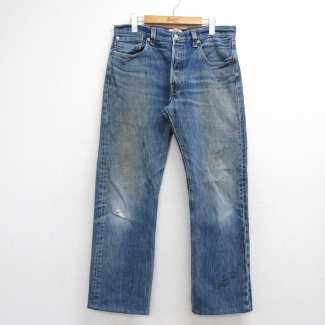 古着通販 W31☆古着 ジーンズ Levis リーバイス 501 メンズ 90年代 90s