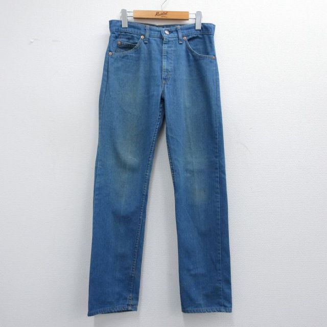 古着通販 W30☆古着 ジーンズ Levis リーバイス 505 メンズ 80年代 80s 