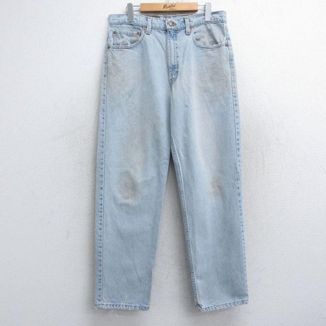 【50%OFF】リーバイス550 00s ジーンズ ネイビー W34 | 古着