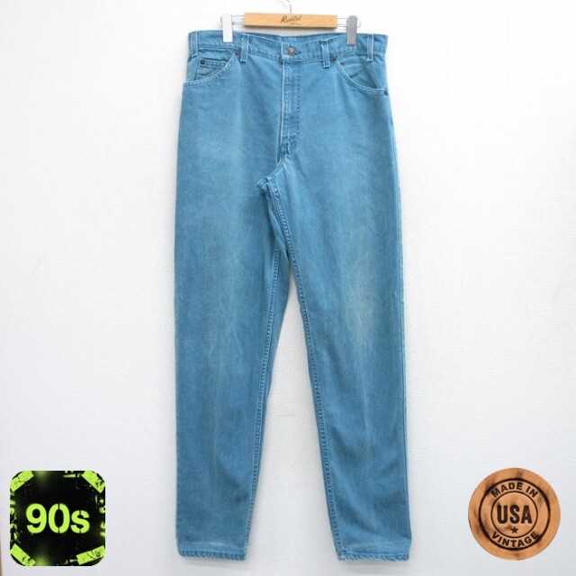 【50%OFF】リーバイス550 90s ジーンズ テーパード ネイビー W34 | 古着