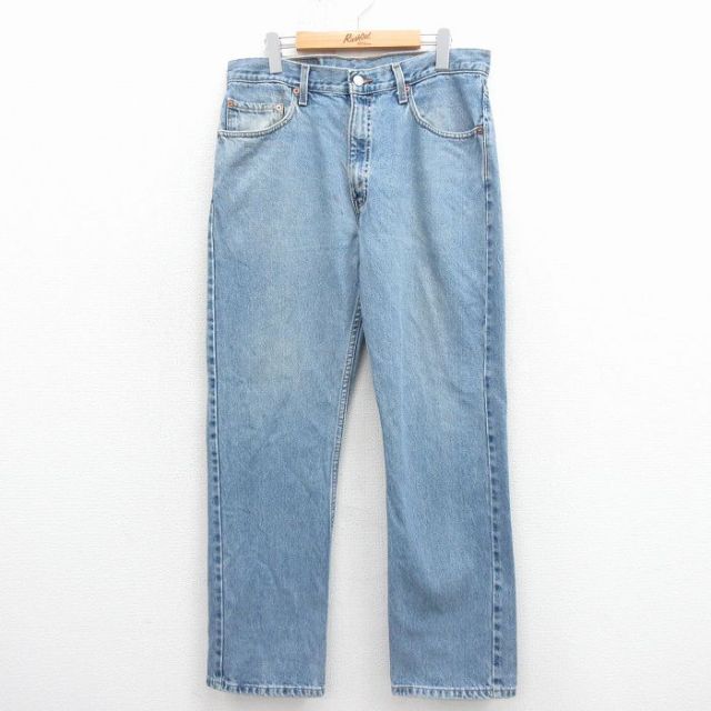 【50%OFF】リーバイス505 ジーンズ ネイビー W34 | 古着