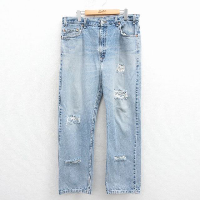 【50%OFF】リーバイス505 00s ジーンズ ネイビー W35 | 古着