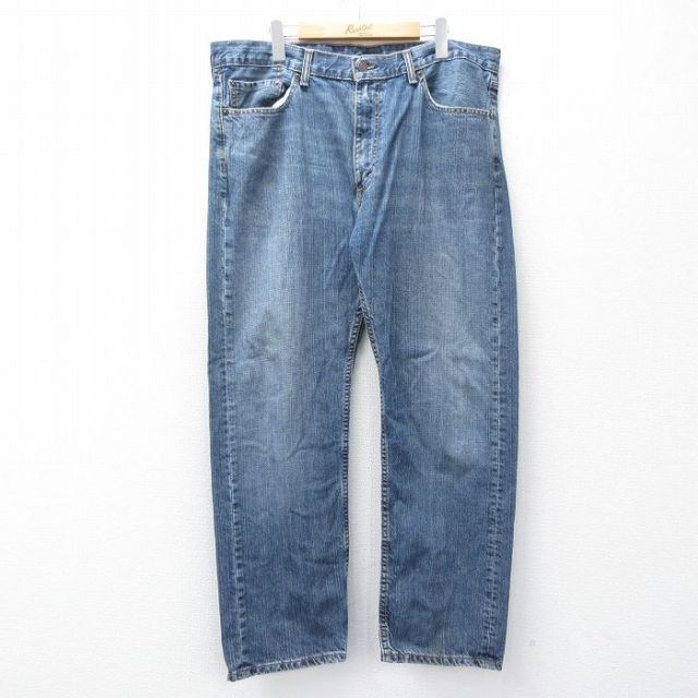 【20%OFF】W38★古着 ジーンズ Levis リーバイス 505 メンズ ヒゲ コットン 濃紺 デニム【spe】 25nov26