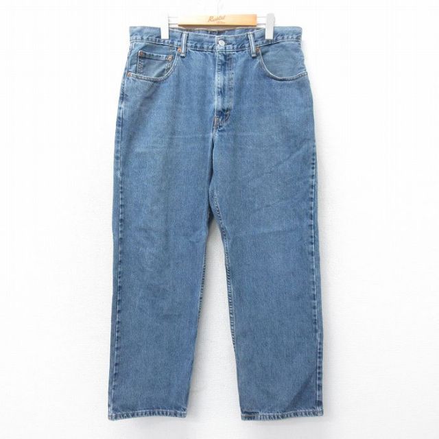 【20%OFF】リーバイス550 ジーンズ ヒゲ ネイビー W36 | 古着