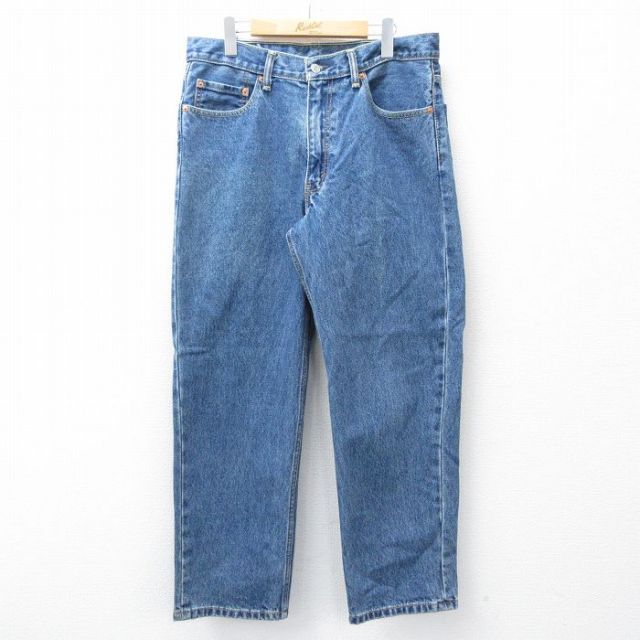 リーバイス505 ジーンズ ネイビー W35 | 古着