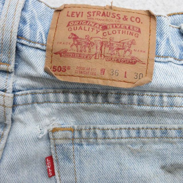 古着通販 W36☆古着 ジーンズ Levis リーバイス 505 メンズ 90年代 90s