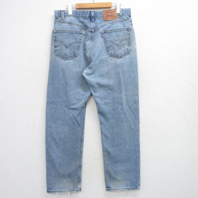 古着通販 W36☆古着 ジーンズ Levis リーバイス 505 メンズ ヒゲ