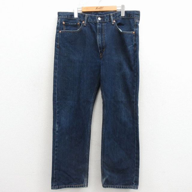 リーバイス505 ジーンズ ネイビー 実寸W38 | 古着