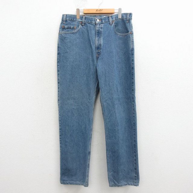 リーバイス505 90s ジーンズ ネイビー 実寸W37 | 古着