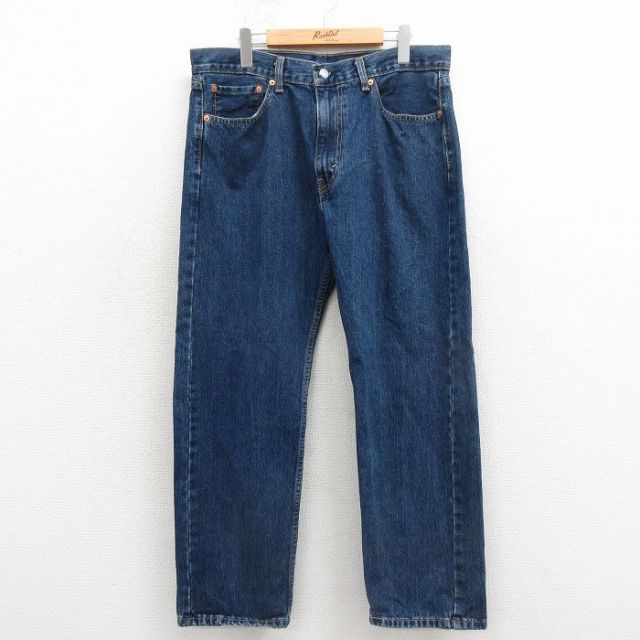 リーバイス505 ジーンズ ネイビー W36 | 古着