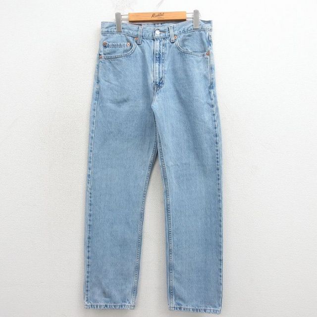 リーバイス505 00s ジーンズ ネイビー 実寸W32 | 古着