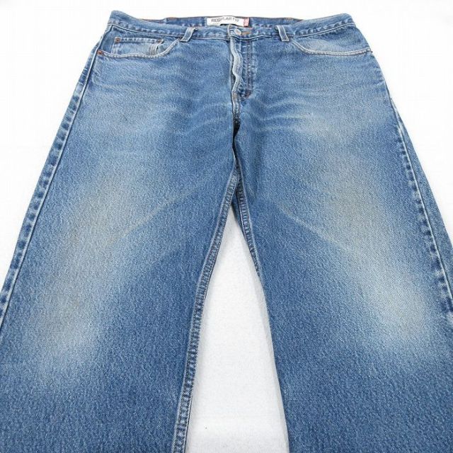古着通販 W39☆古着 ジーンズ Levis リーバイス 505 メンズ ヒゲ